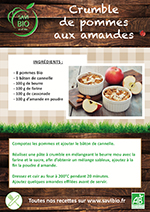 crumble aux pommes