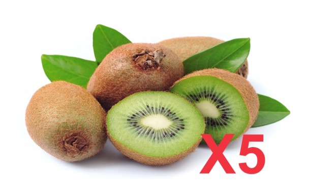 Kiwi vert AB (5 pièces)